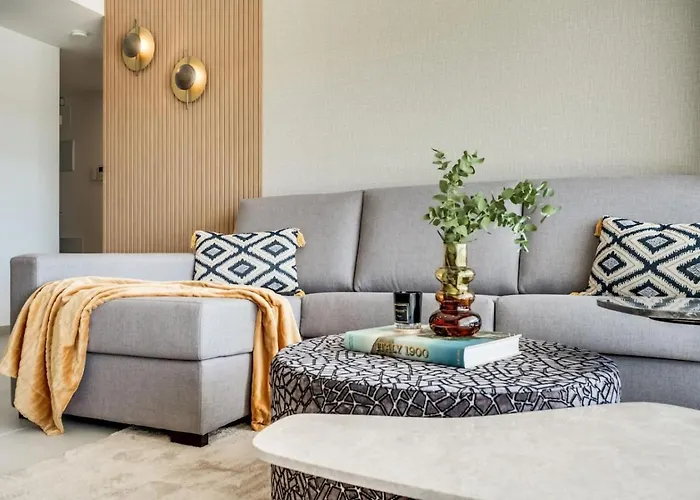 Sea View In Cancelada - Oceana Gardens 아파트